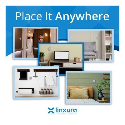 Linxura Smart Controller Wall Mount, Sterling Moon